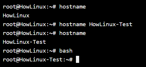 Temporary Hostname Setup In Debian