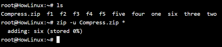 Linux Zip and Unzip Commands - LinuxForDevices