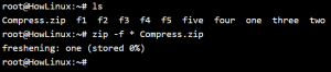 Linux Zip and Unzip Commands - LinuxForDevices
