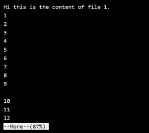 The cat and more commands in Linux - LinuxForDevices