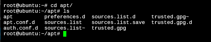 Cd Apt Symbolic Link Ubuntu