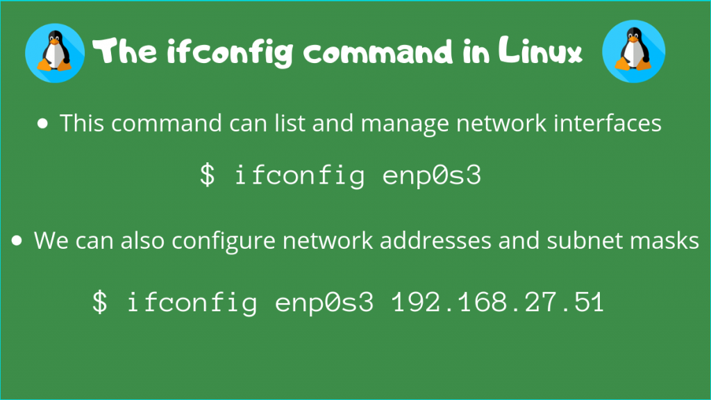 Ifconfig Command Linux