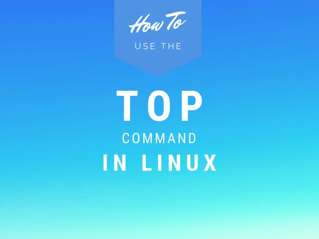 How To Linux top Command