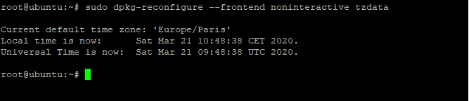 Dpkg Timezone Step7