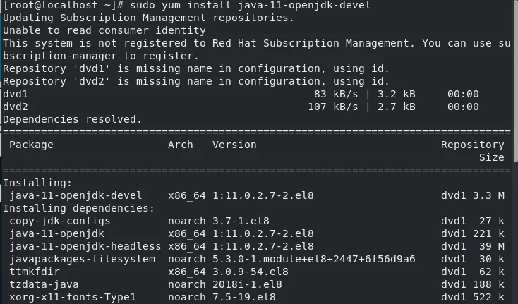 Install Java Step1