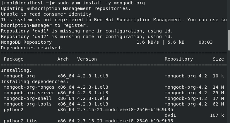 Install Mongodb Step4