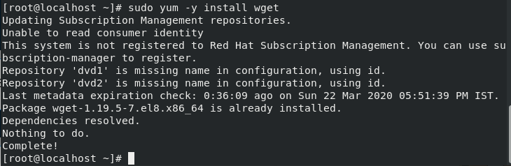 Install Wget Step3