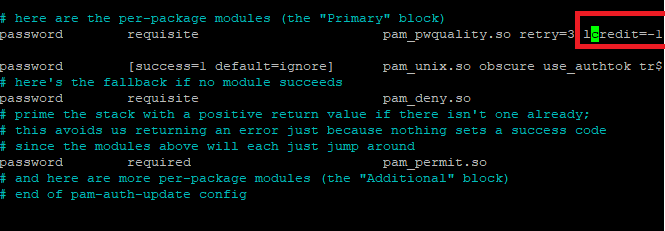 Lowercase Password Step 8