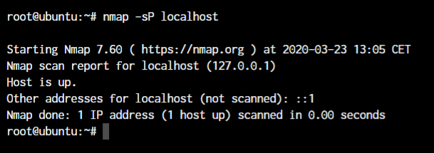 Nmap Ping Icmp Scan