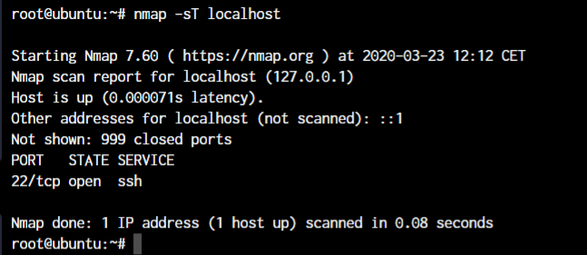Nmap Tcp Connect Scan