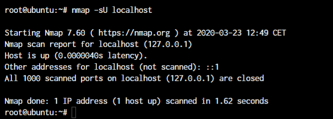 Nmap Udp Connect Scan