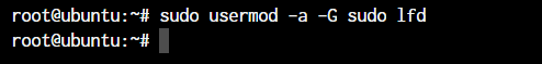 Sudo Usermod