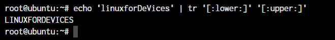 Tr Command in Linux Basic