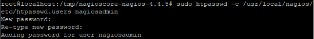 Add Password For Nagios