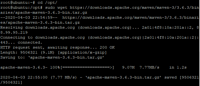 Install Maven Step2