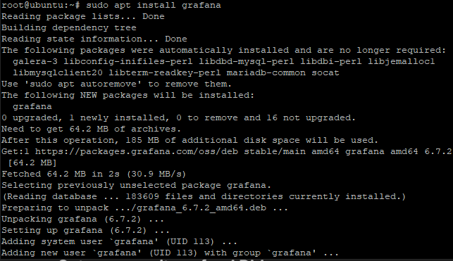 Install Grafana Step4