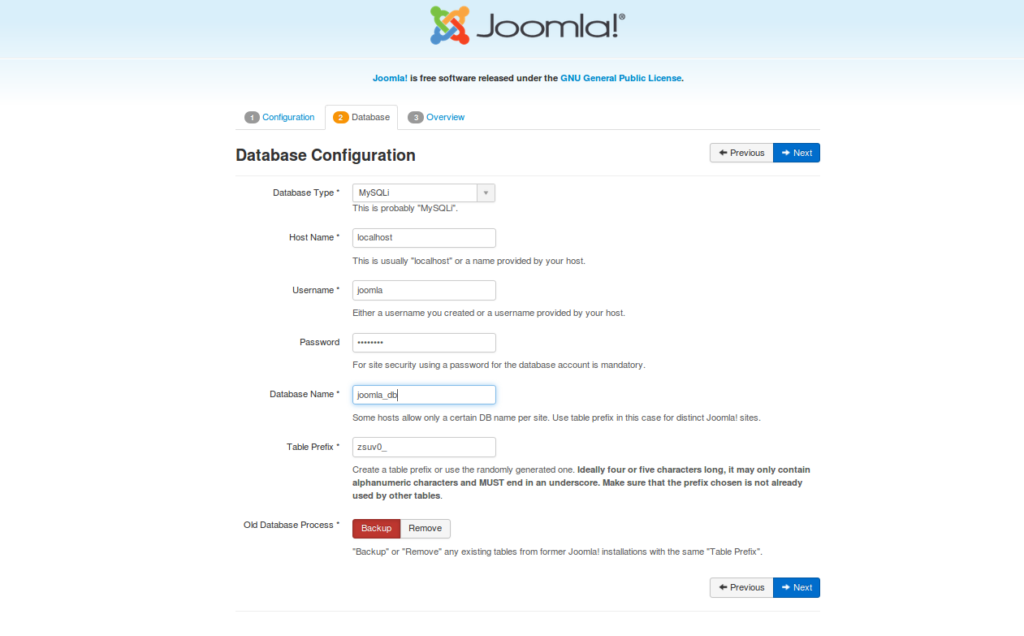 Joomla Interface 2