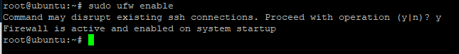 Ufw Enable Step7