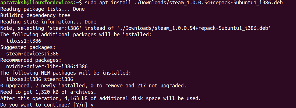 Apt Install Deb