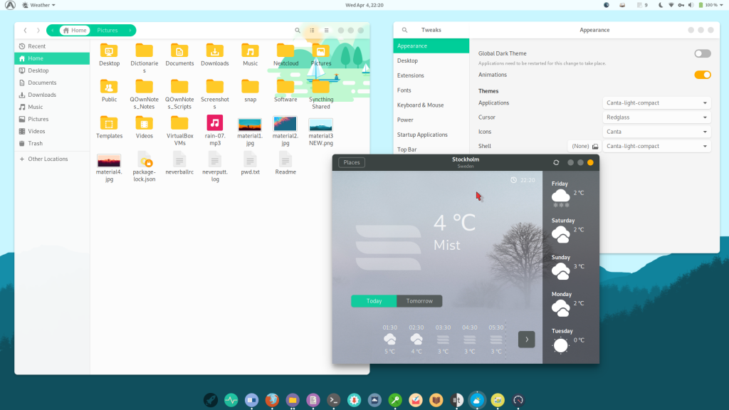 Gnome Material Theme