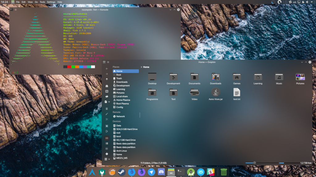 Kde Transparency Theme 1