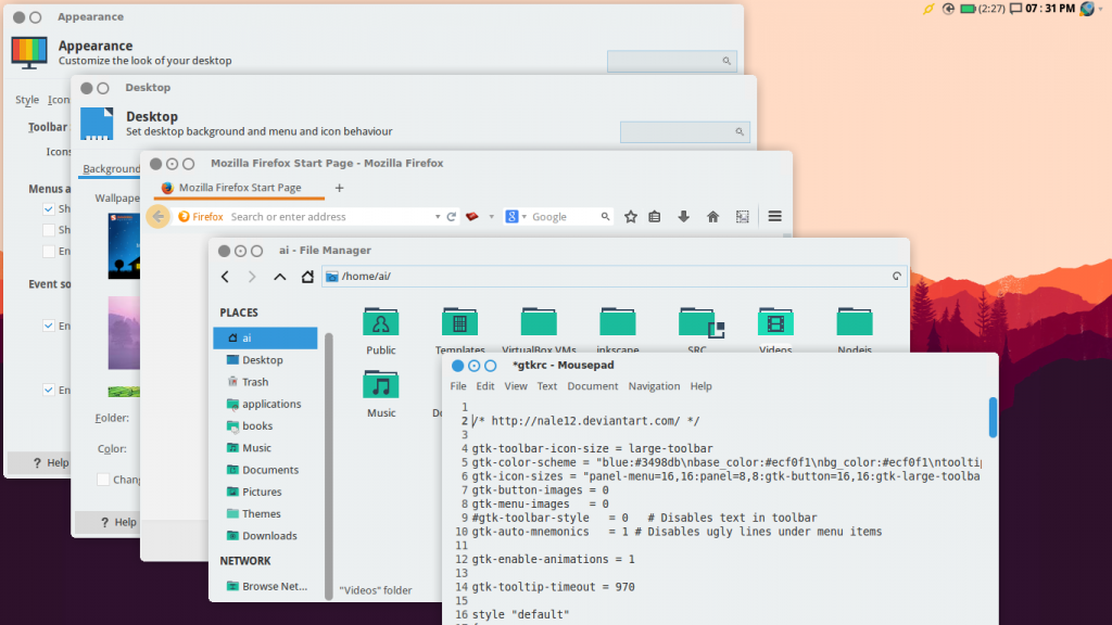 Xfce Flat Theme