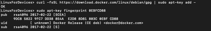 Docker Key