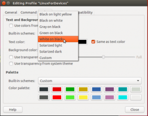 How to change the color of your terminal in Ubuntu? - LinuxForDevices