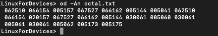 No Byte Offset