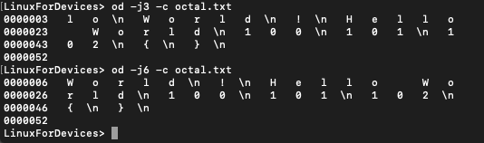 Skipping Bytes With C