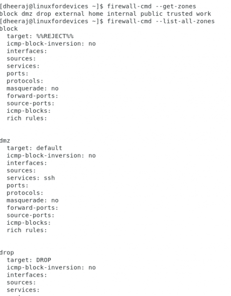 Firewall Zones 1