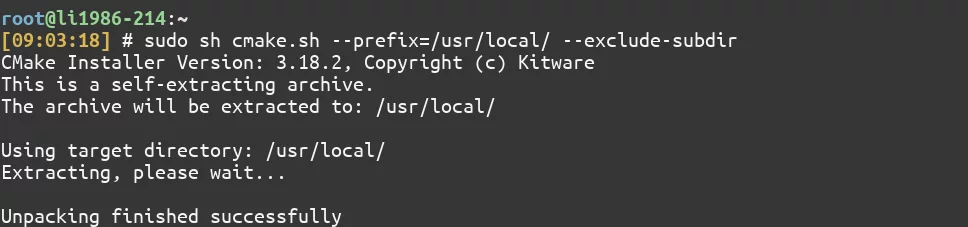 Cmake Install Using Script 1