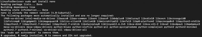 How to Edit a file in Linux using a text editor? - LinuxForDevices