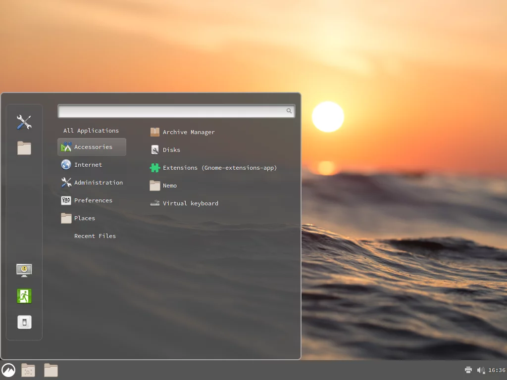 Cinnamon Desktop Environment