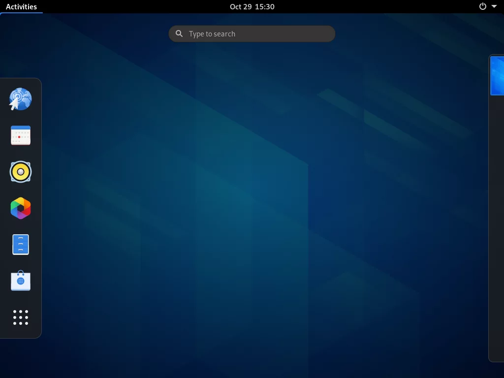 Gnome Desktop Environment