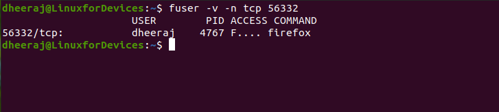 Using Fuser For Sockets