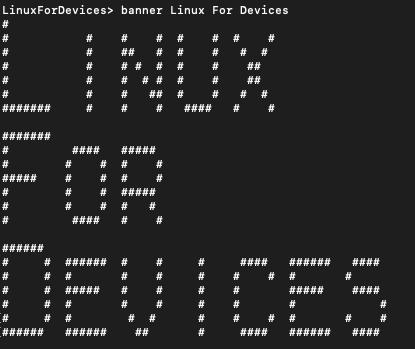 Linux For Devices