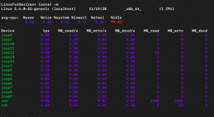 The iostat Command in Linux - Monitor and Generate CPU and Device ...