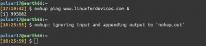 The nohup command in Linux with examples - LinuxForDevices