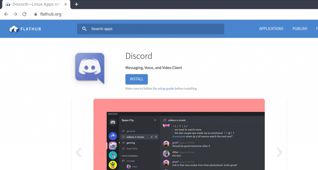 Discord Flatpak