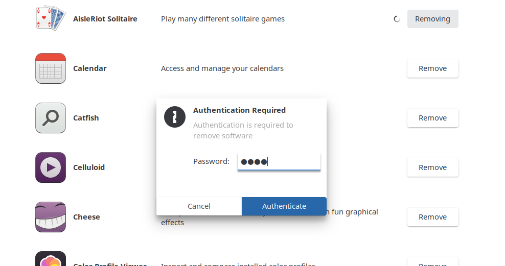 User Authentication Popup