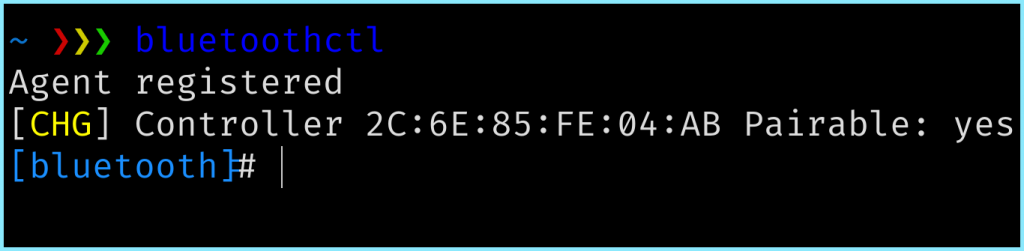 Bluetoothctl