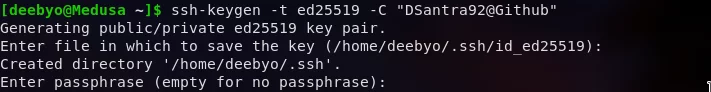SSH Passphrase 1 connect to Github with SSH
