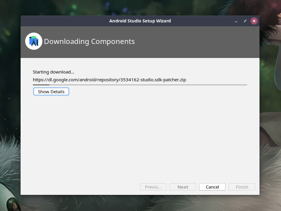 Android Studio Downloading Sdk And Components