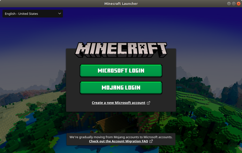 Minecraft Login