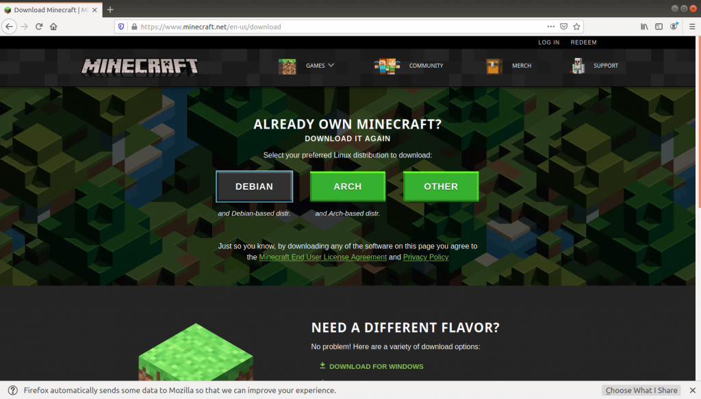 Minecraft Download