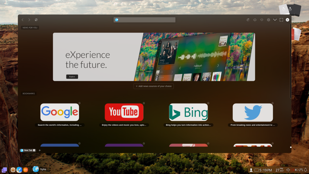 ExternOS Browser