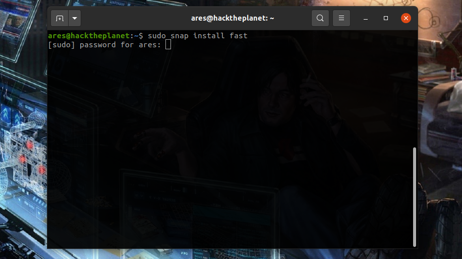 Installing Fast Using Snap