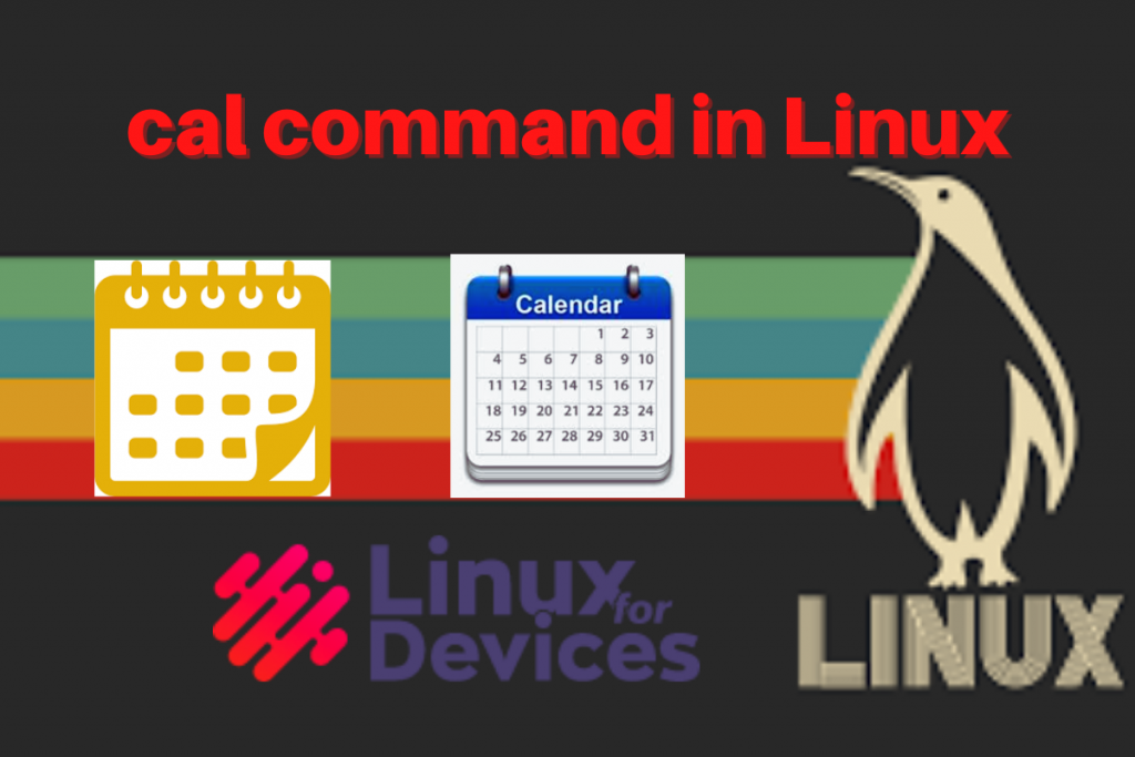 Cal Command In Linux