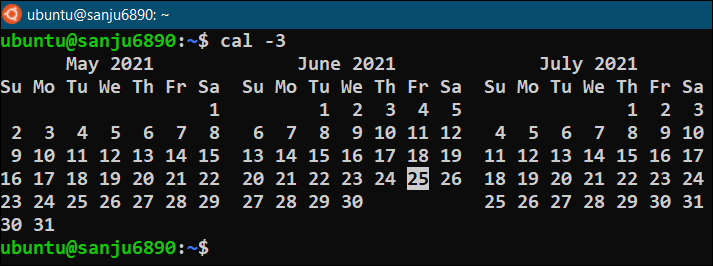 Output Cal 3